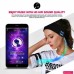 Fabric washable sport wireless headband headphone with microphone